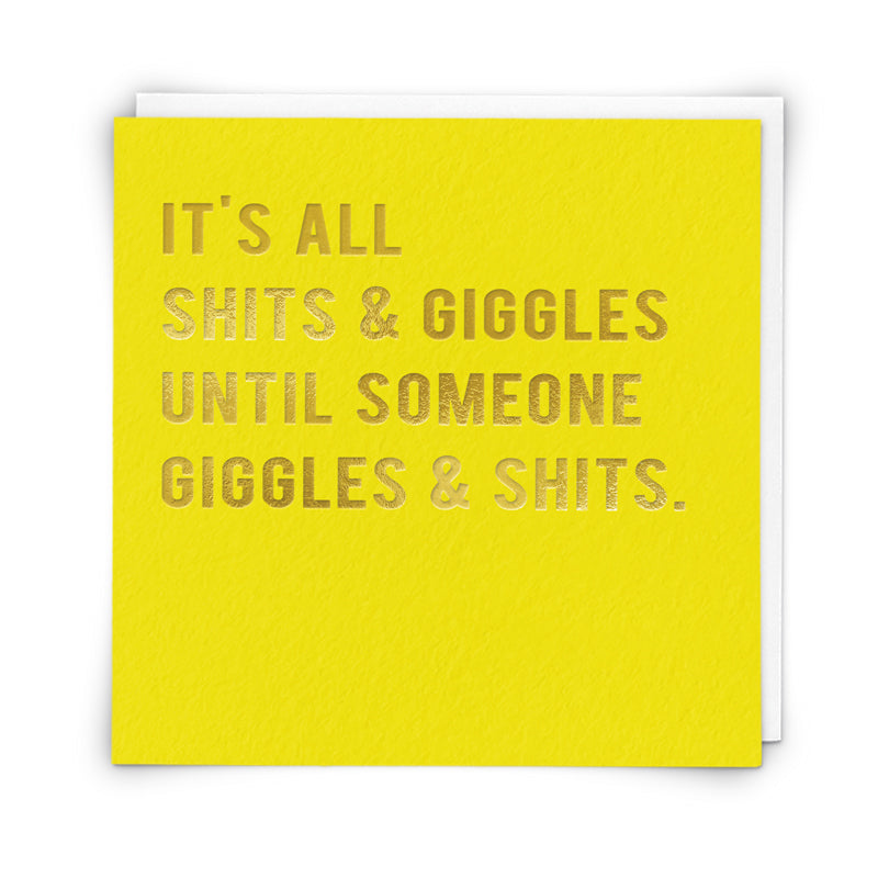 Birthday Card - It's all Giggles
