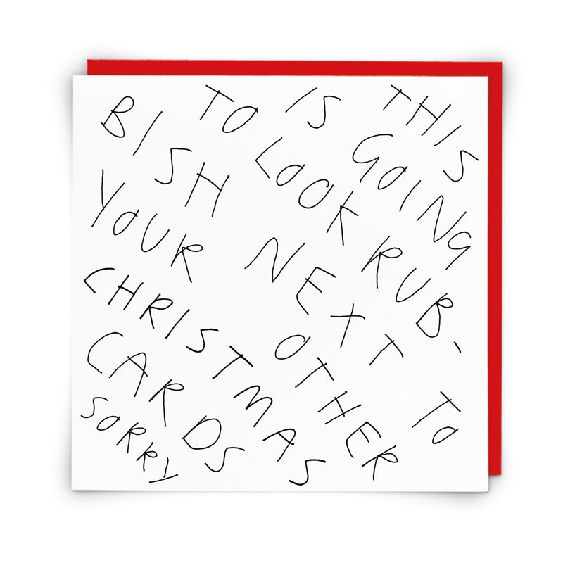 Christmas Card - This Is Going To Look Rubbish