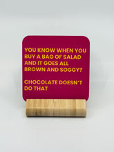 Load image into Gallery viewer, Chuckle Collection Drinks Coasters - Chocolate