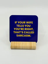 Load image into Gallery viewer, Chuckle Collection Drinks Coasters - Sarcasm