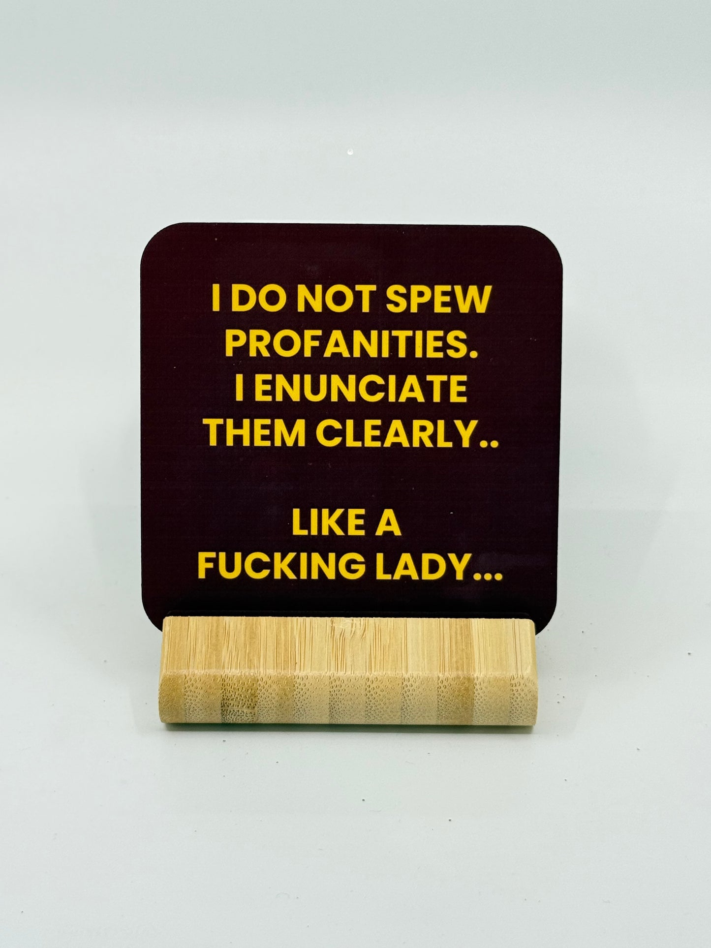 Chuckle Collection Drinks Coasters - Like A Lady