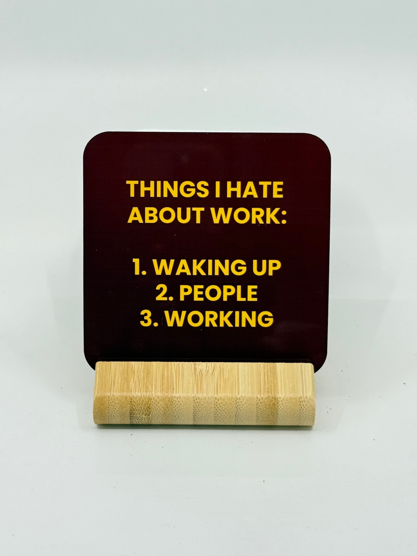 Chuckle Collection Drinks Coasters - Things I Hate