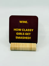 Load image into Gallery viewer, Chuckle Collection Drinks Coasters - Wine