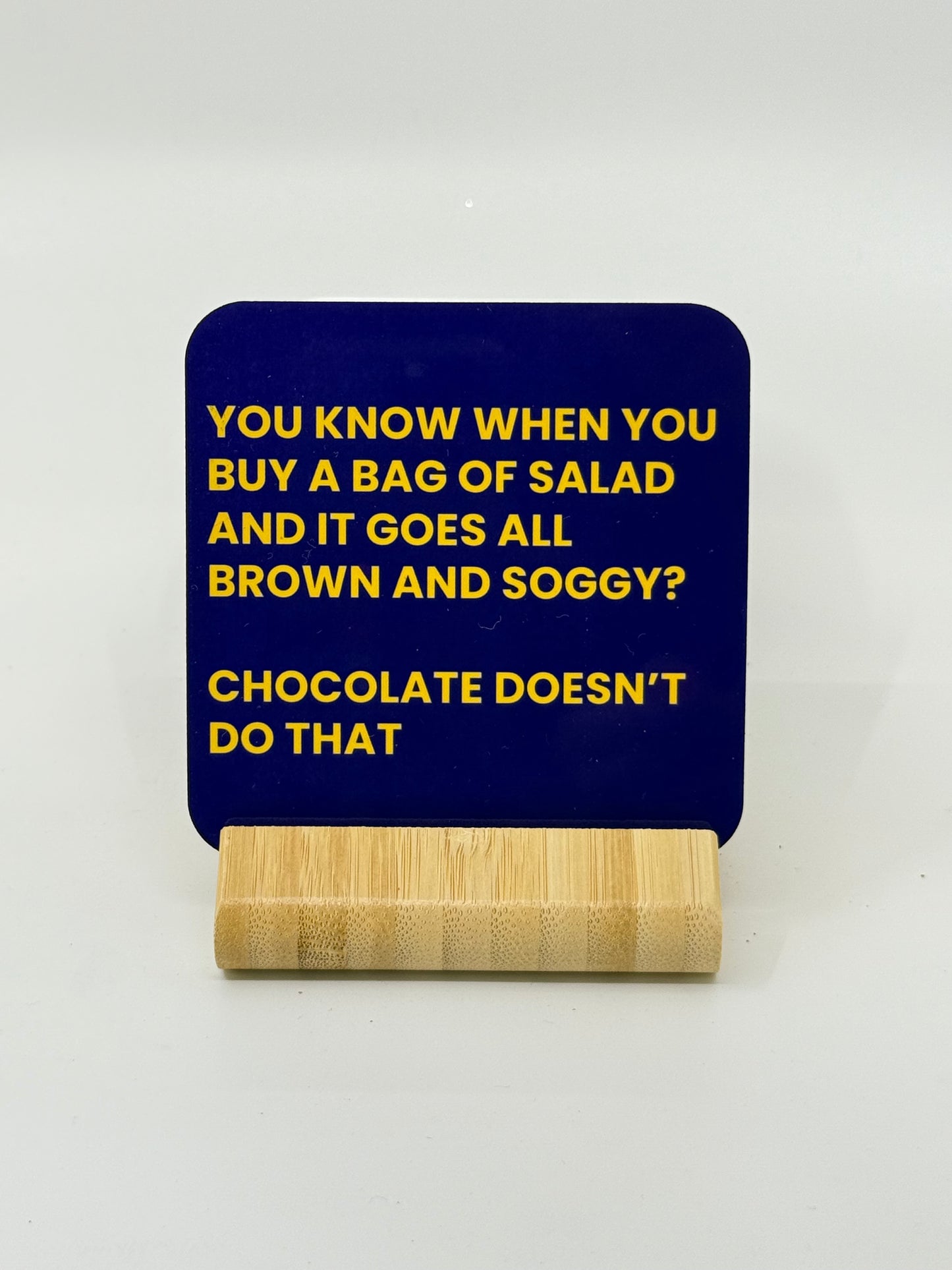 Chuckle Collection Drinks Coasters - Chocolate
