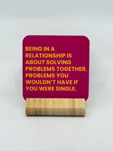 Chuckle Collection Drinks Coasters - Problem Solving