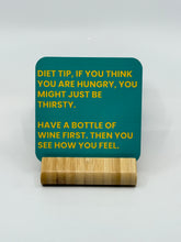 Load image into Gallery viewer, Chuckle Collection Drinks Coasters - Diet Tips