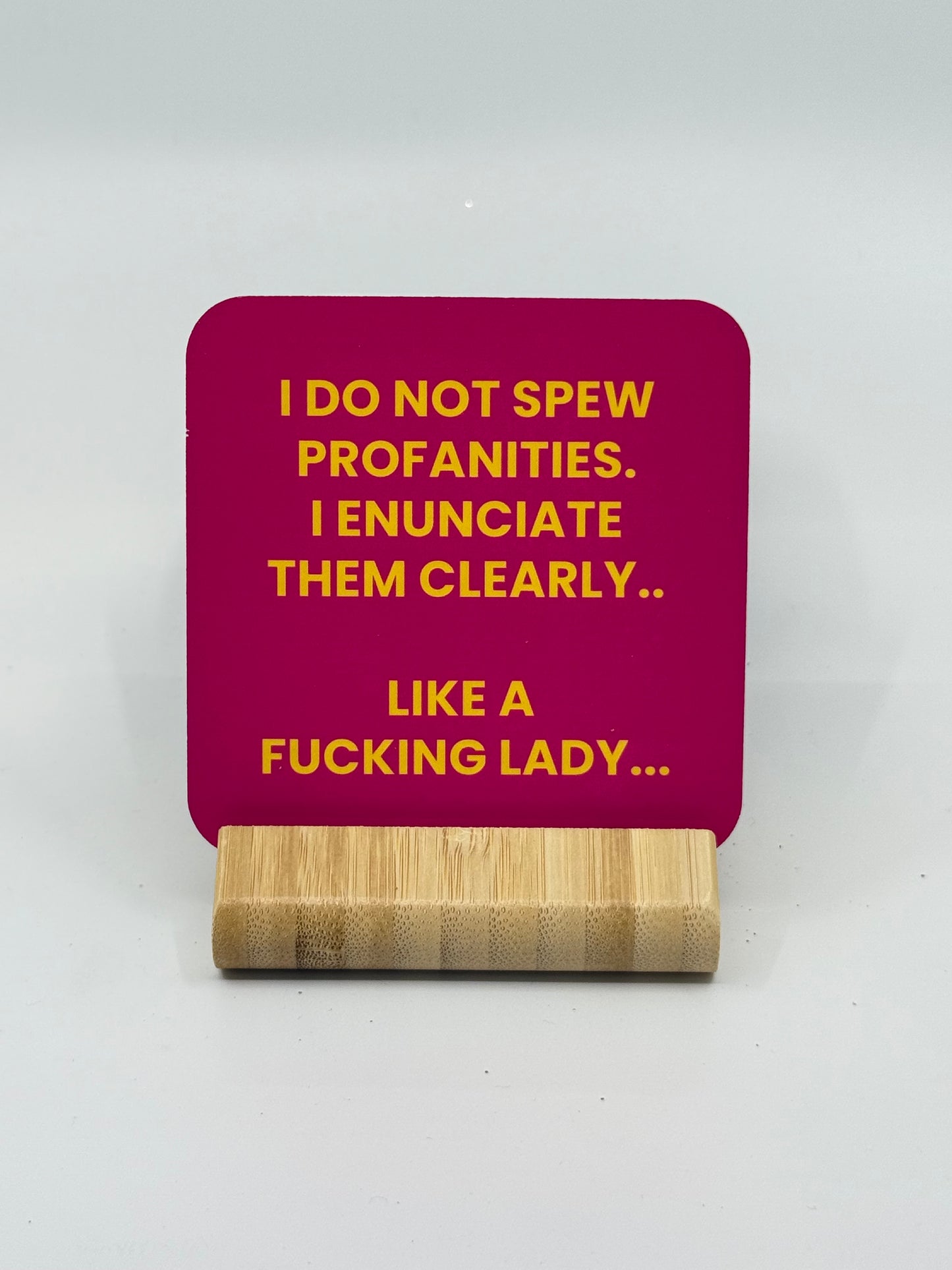 Chuckle Collection Drinks Coasters - Like A Lady