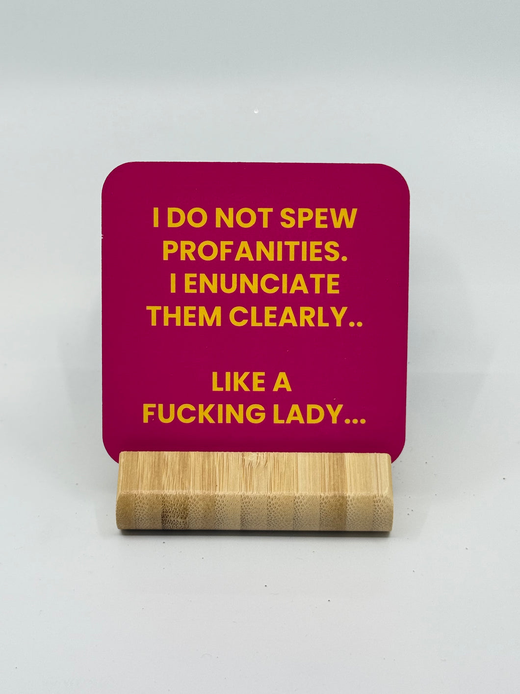 Chuckle Collection Drinks Coasters - Like A Lady