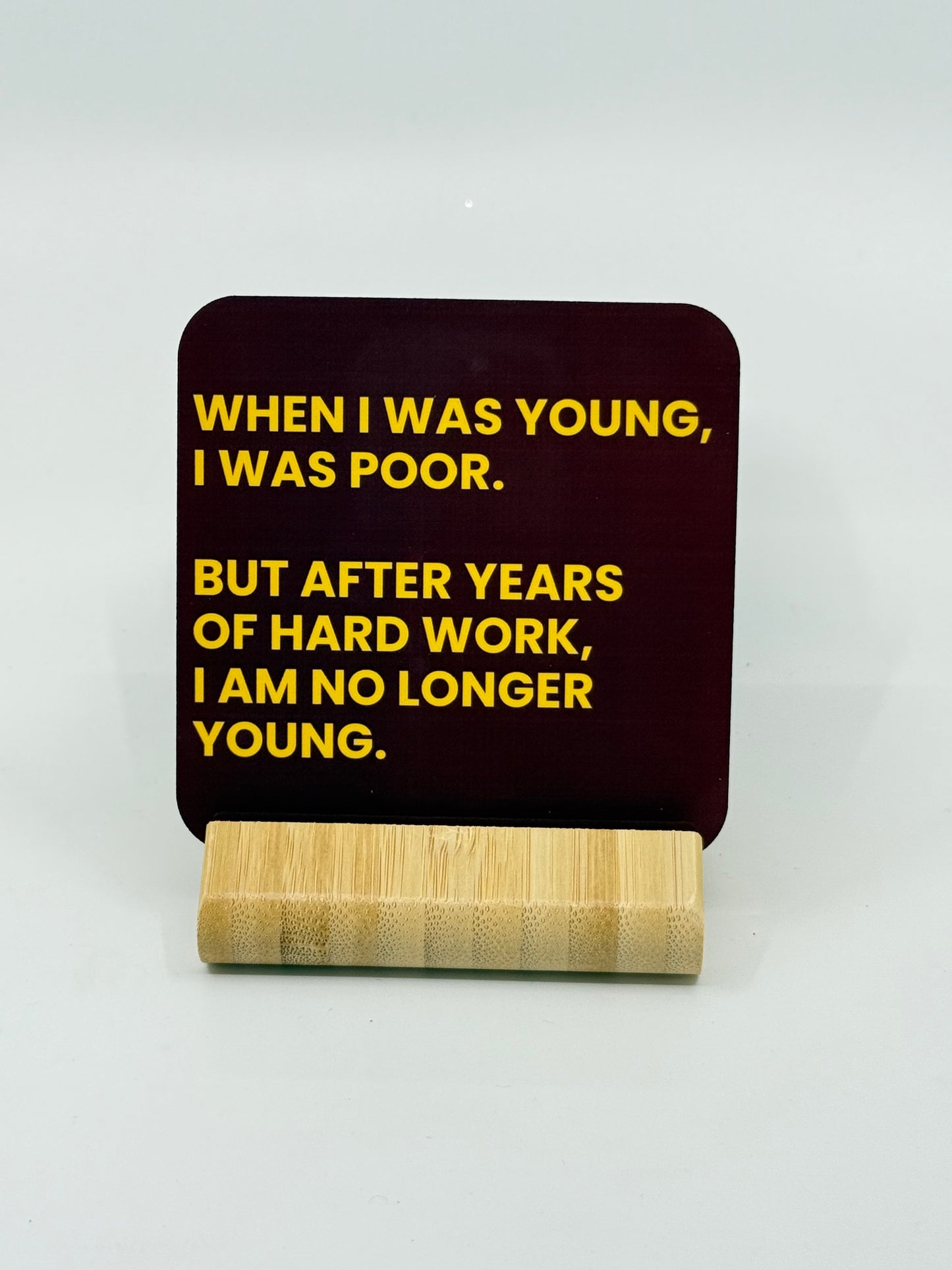 Chuckle Collection Drinks Coasters - Hard Work