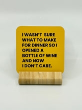 Load image into Gallery viewer, Chuckle Collection Drinks Coasters - Opened Wine