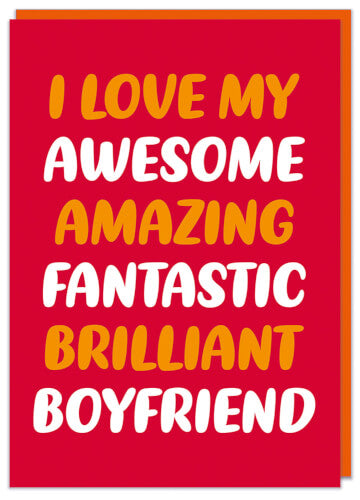 Valentines Day Card - Amazing Boyfriend