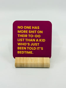 Chuckle Collection Drinks Coasters - To-Do List