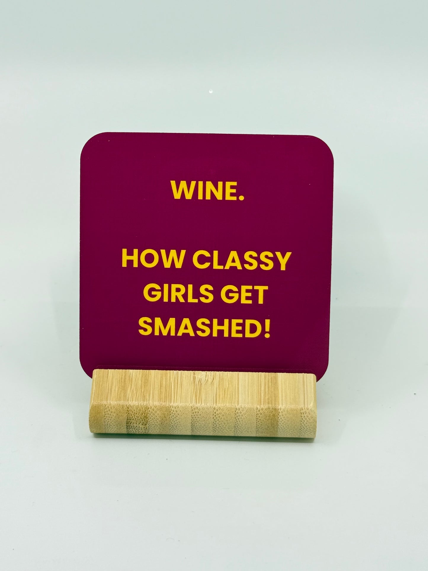 Chuckle Collection Drinks Coasters - Wine