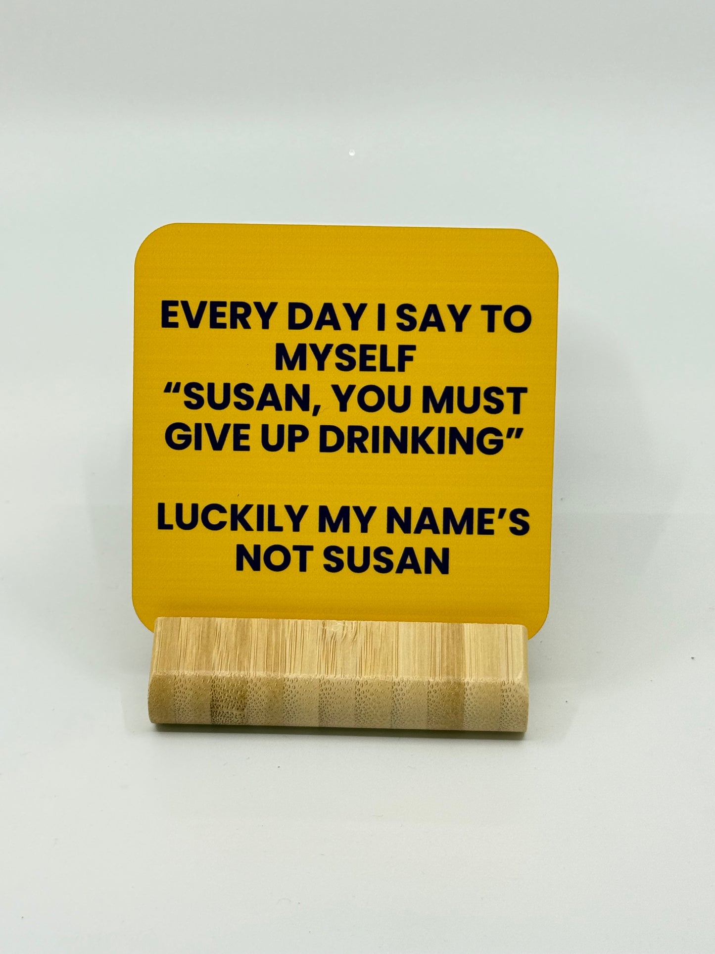 Chuckle Collection Drinks Coasters - Susan