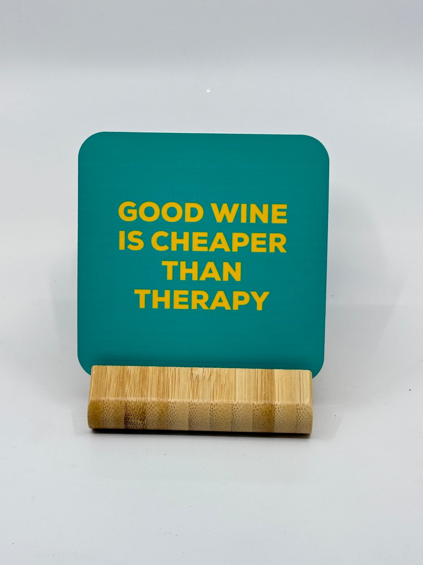 Chuckle Collection Drinks Coasters - Good Wine