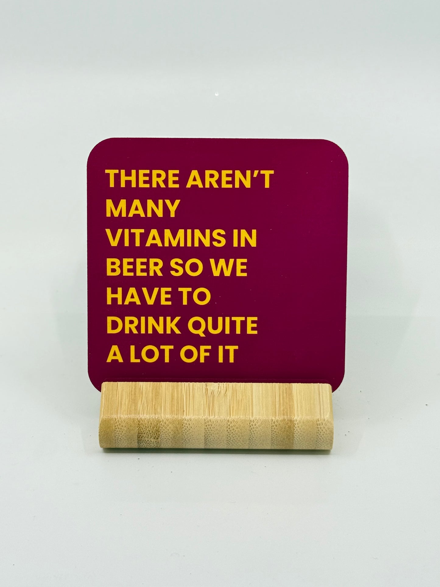 Chuckle Collection Drinks Coasters - Vitamins
