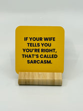 Load image into Gallery viewer, Chuckle Collection Drinks Coasters - Sarcasm