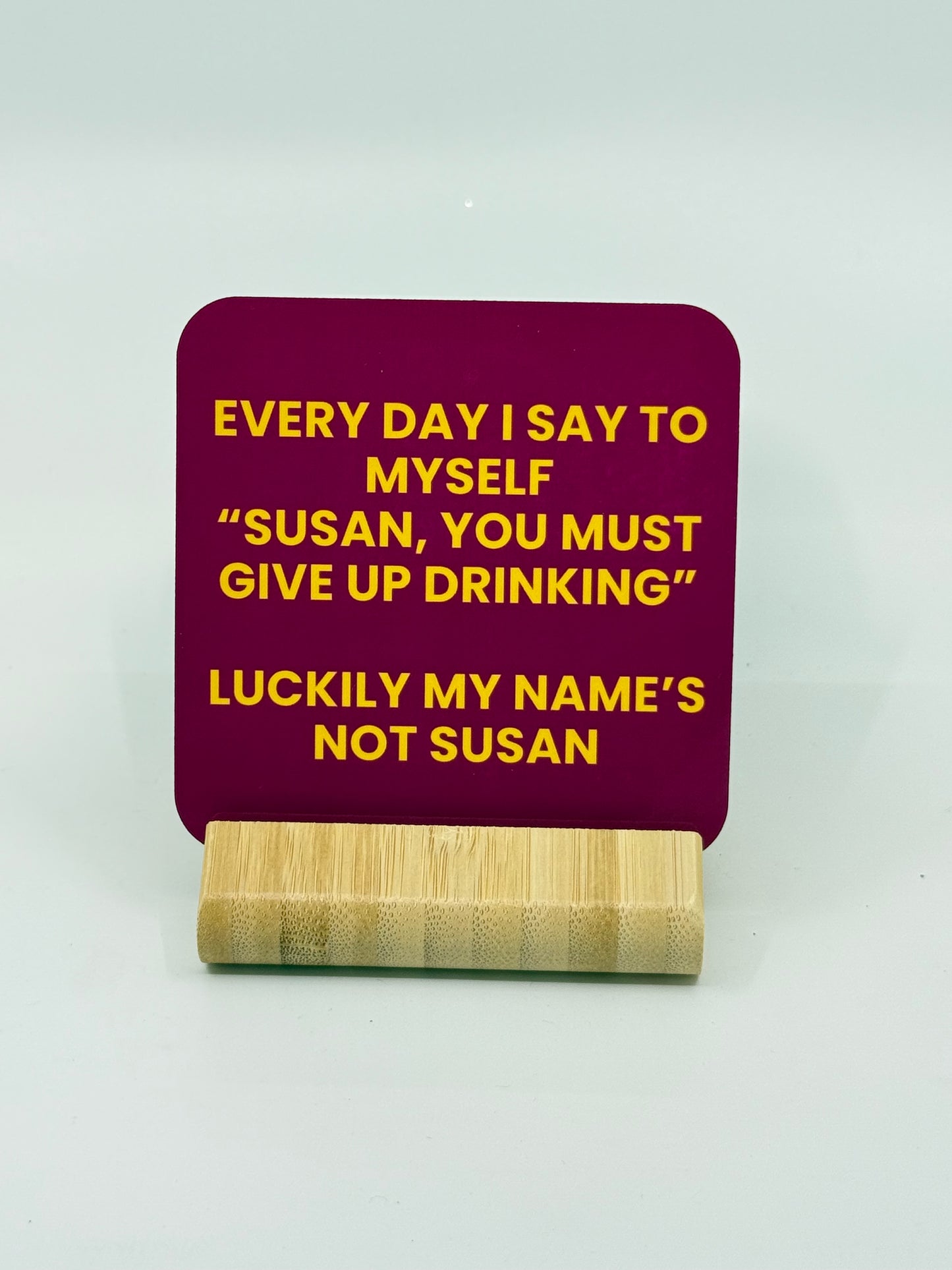 Chuckle Collection Drinks Coasters - Susan