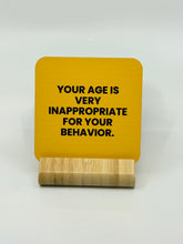 Load image into Gallery viewer, Chuckle Collection Drinks Coasters - Age Inappropriate