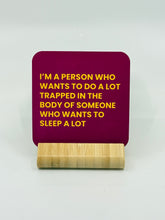 Load image into Gallery viewer, Chuckle Collection Drinks Coasters - Trapped