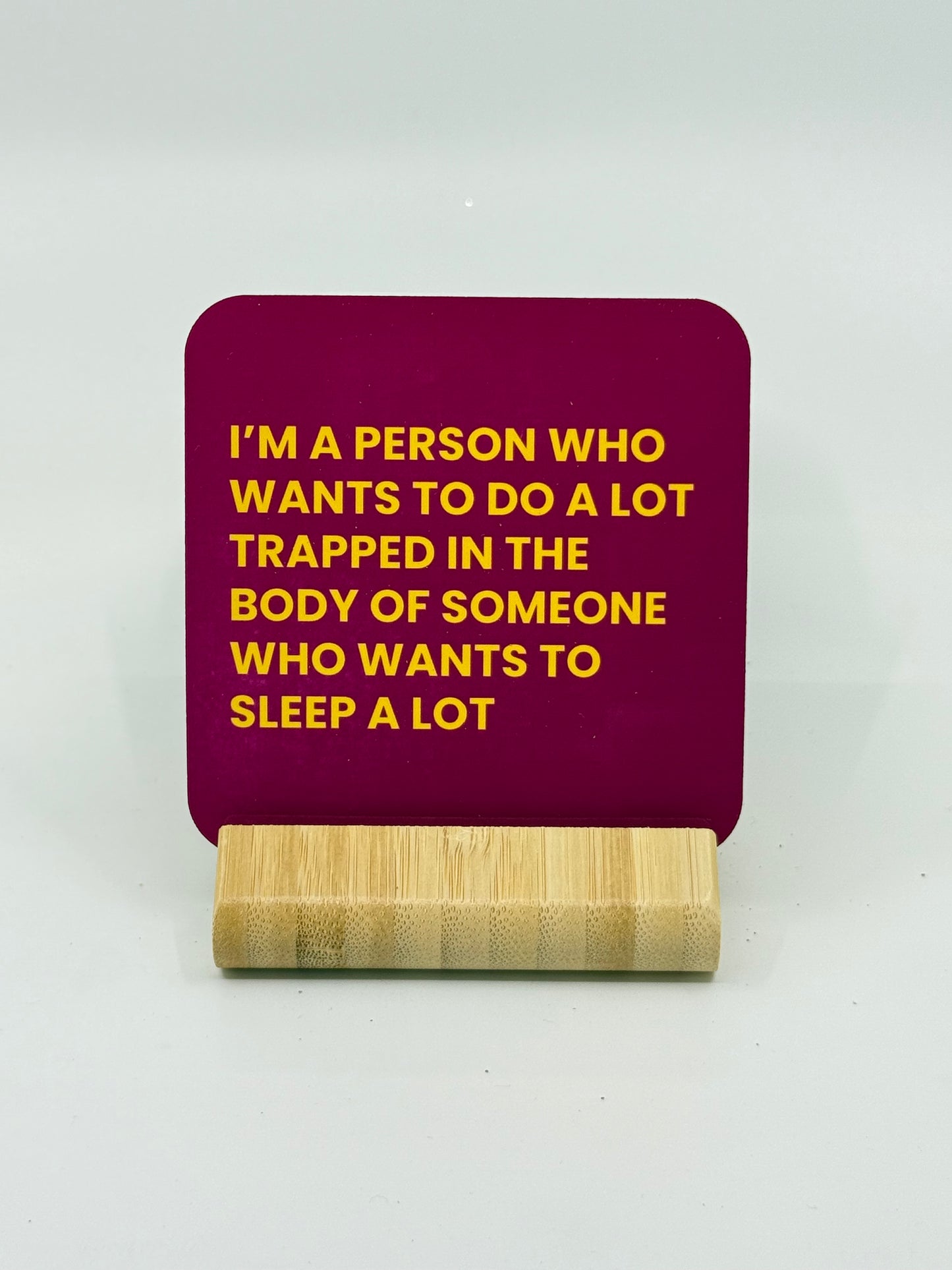 Chuckle Collection Drinks Coasters - Trapped