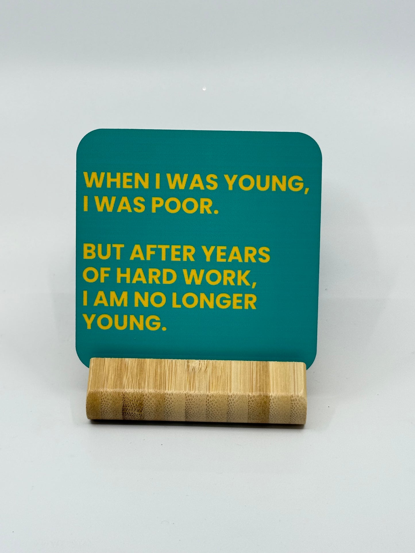Chuckle Collection Drinks Coasters - Hard Work
