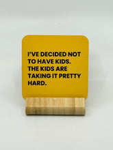 Load image into Gallery viewer, Chuckle Collection Drinks Coasters - No Kids