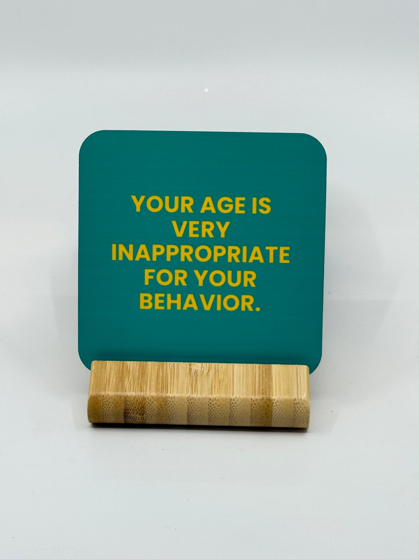Chuckle Collection Drinks Coasters - Age Inappropriate