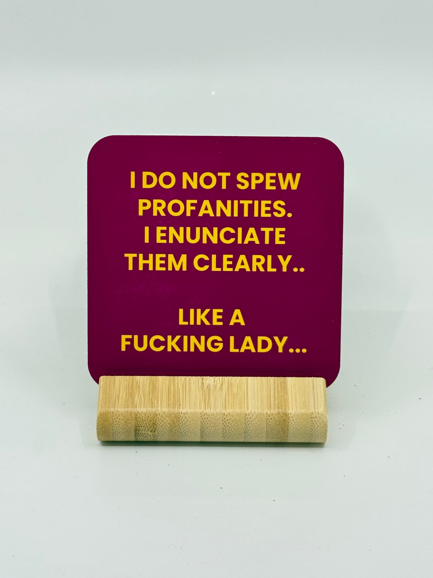 Chuckle Collection Drinks Coasters - Like A Lady