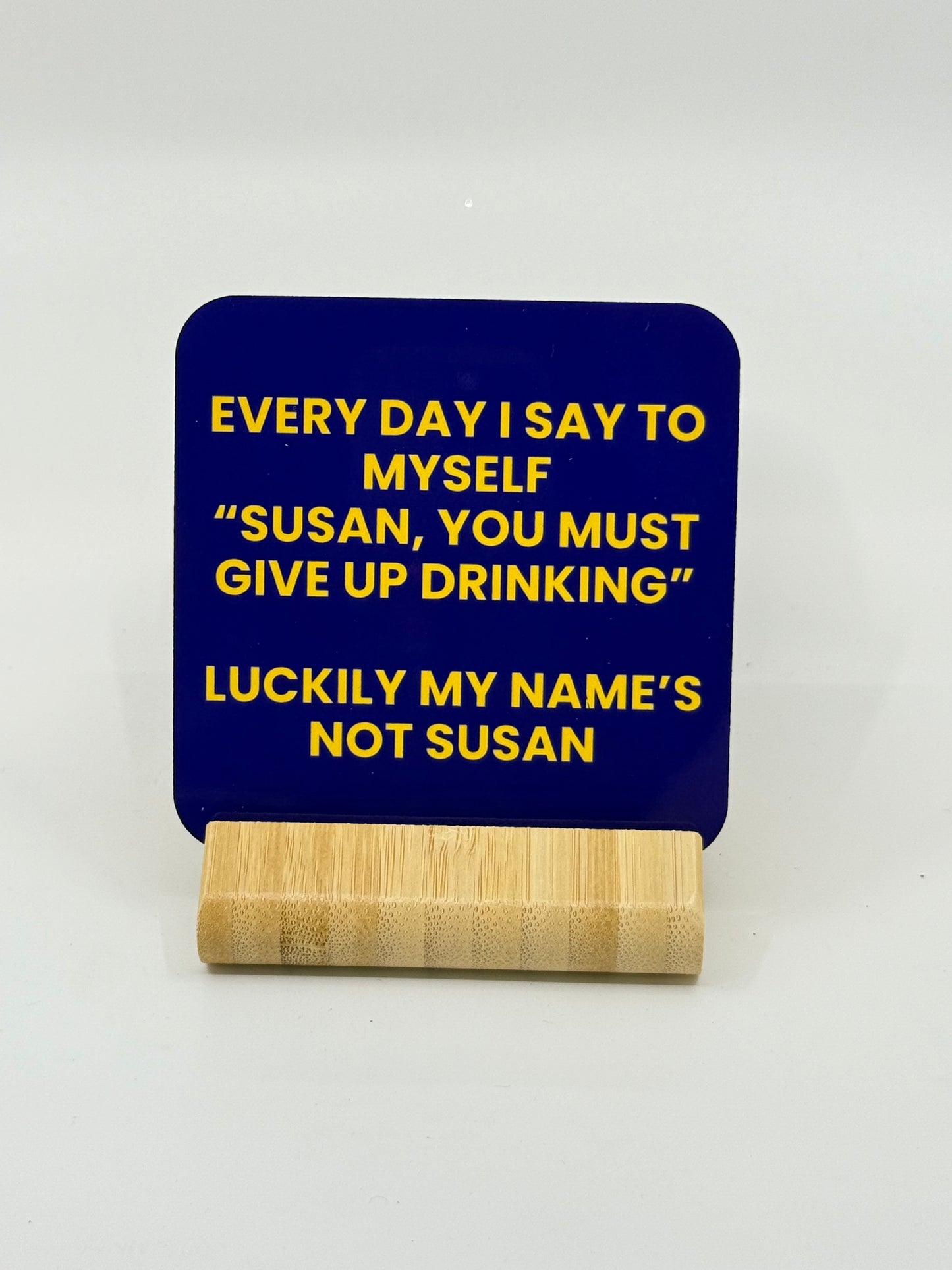 Chuckle Collection Drinks Coasters - Susan