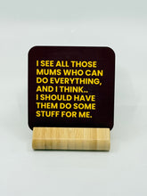 Load image into Gallery viewer, Chuckle Collection Drinks Coasters - Mums