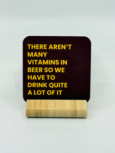 Chuckle Collection Drinks Coasters - Vitamins