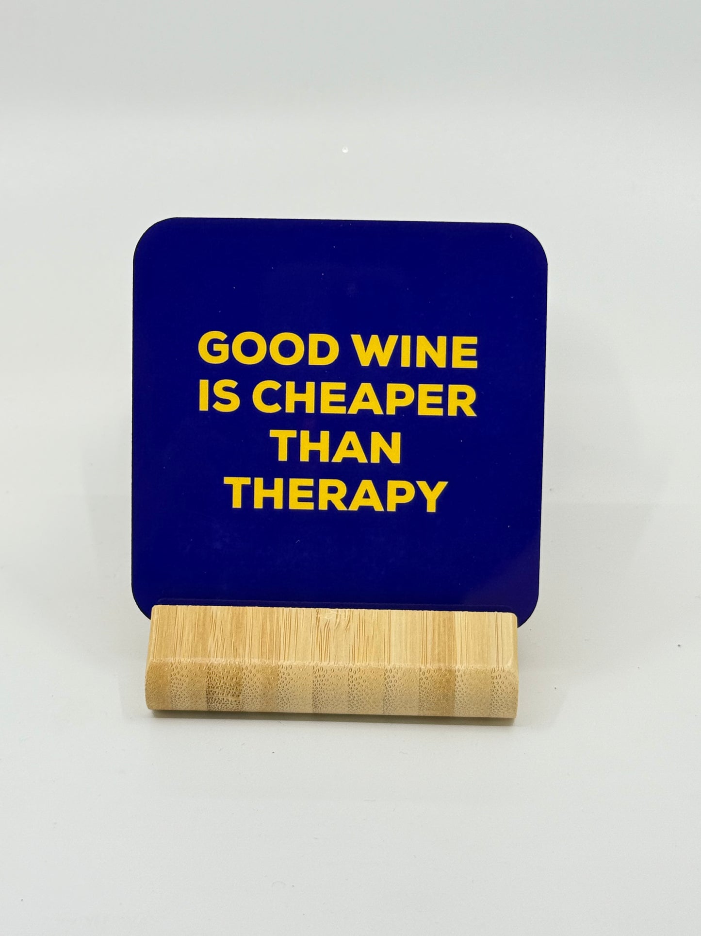 Chuckle Collection Drinks Coasters - Good Wine