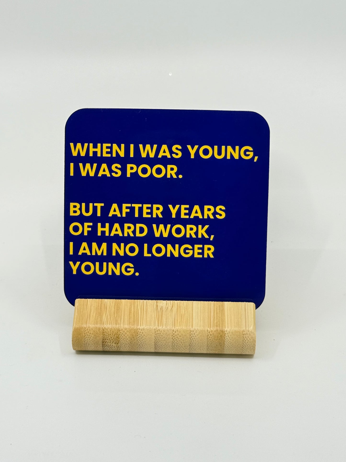 Chuckle Collection Drinks Coasters - Hard Work