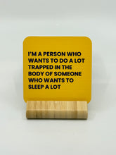 Load image into Gallery viewer, Chuckle Collection Drinks Coasters - Trapped