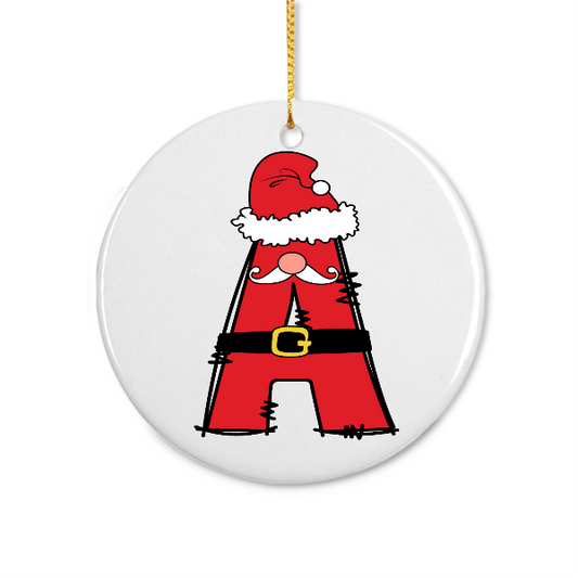 A - Z Ceramic Christmas Decorations - Pick & Mix (Santa, Elf, Snowman, Reindeer)