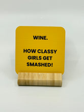 Load image into Gallery viewer, Chuckle Collection Drinks Coasters - Wine