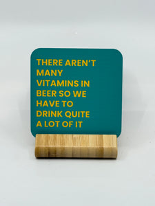 Chuckle Collection Drinks Coasters - Vitamins