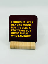 Load image into Gallery viewer, Chuckle Collection Drinks Coasters - Bad Mood