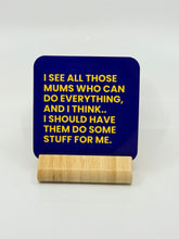 Load image into Gallery viewer, Chuckle Collection Drinks Coasters - Mums