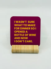 Load image into Gallery viewer, Chuckle Collection Drinks Coasters - Opened Wine