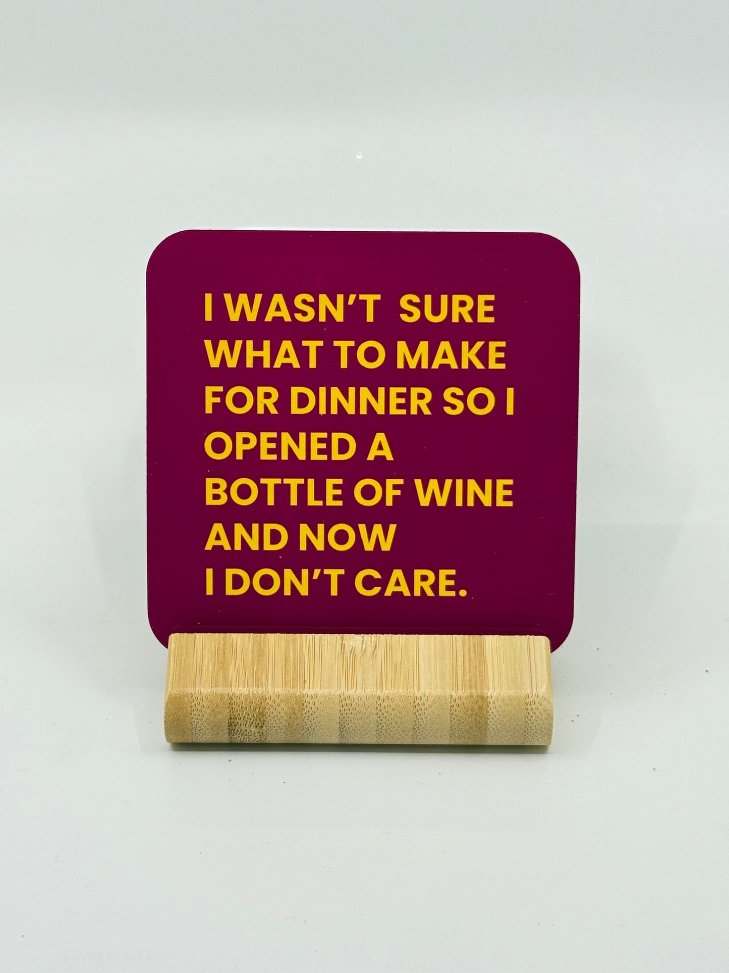 Chuckle Collection Drinks Coasters - Opened Wine