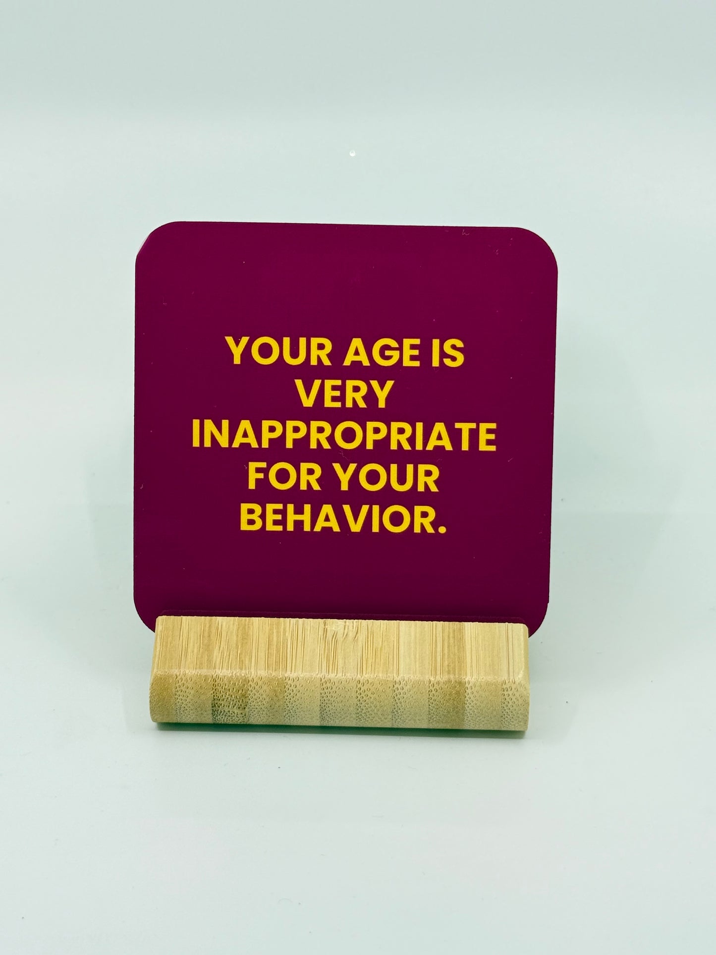 Chuckle Collection Drinks Coasters - Age Inappropriate