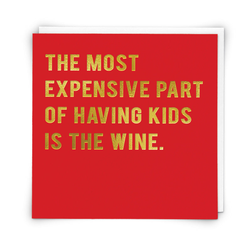 General Card - Expensive Wine