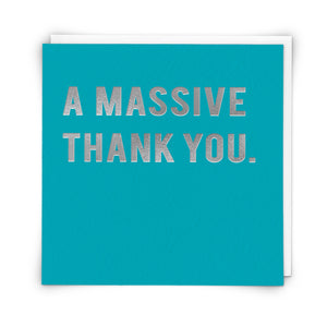 Thankyou Card - Massive Thankyou