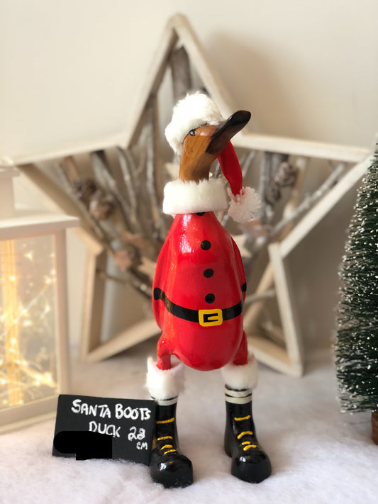 Santa Boots Duck - XS
