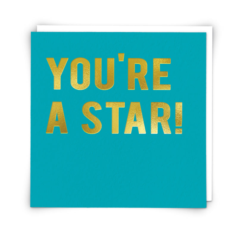 Thankyou Card - You're A Star
