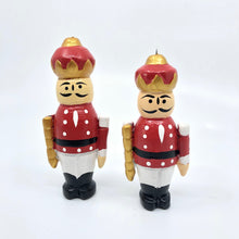 Load image into Gallery viewer, Toy Soldier Christmas Tree Decoration - 5 Pack