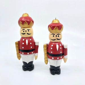 Toy Soldier Christmas Tree Decoration - 5 Pack