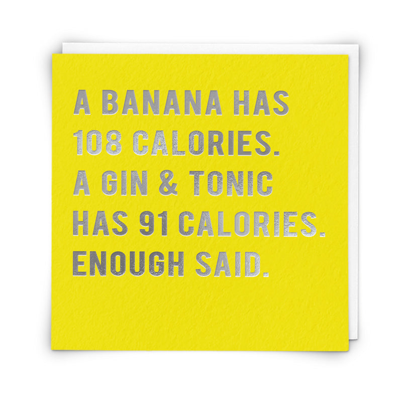 Birthday Card - Banana